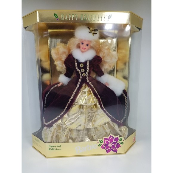 Mattel 1996 Happy Holidays BARBIE Special Edition MIB
